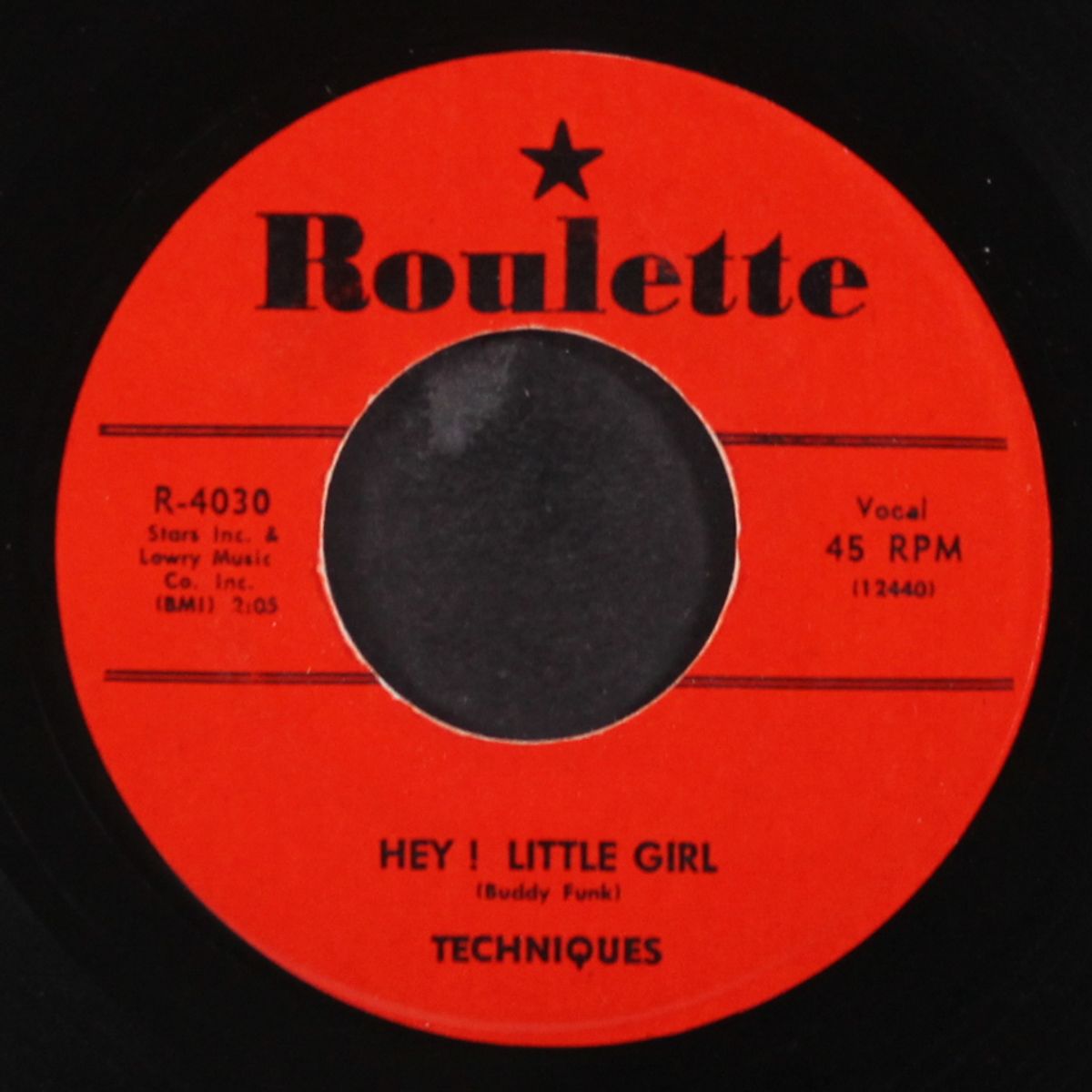 hey! little girl / in a round about way by TECHNIQUES