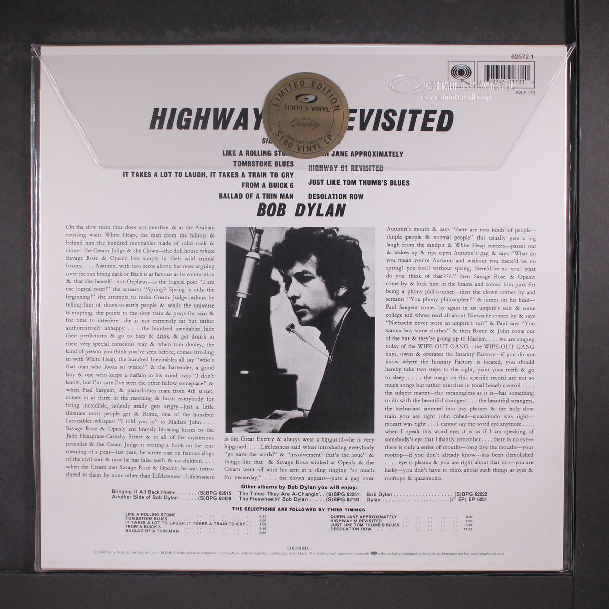 highway 61 revisited by BOB DYLAN