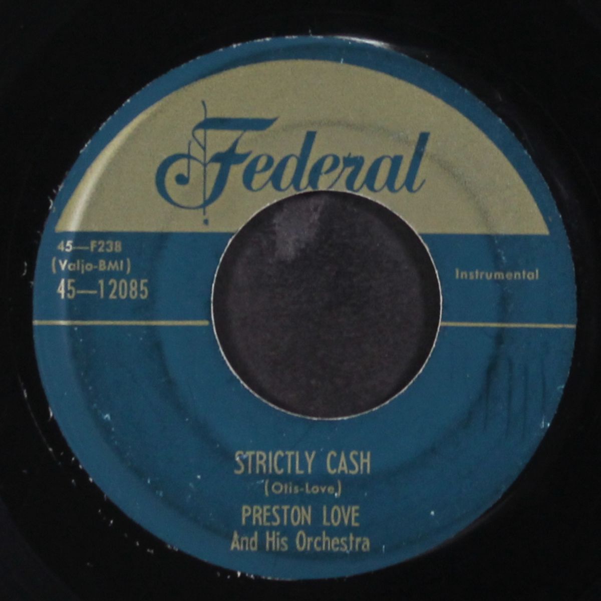 strictly cash / like a ship at sea by PRESTON LOVE