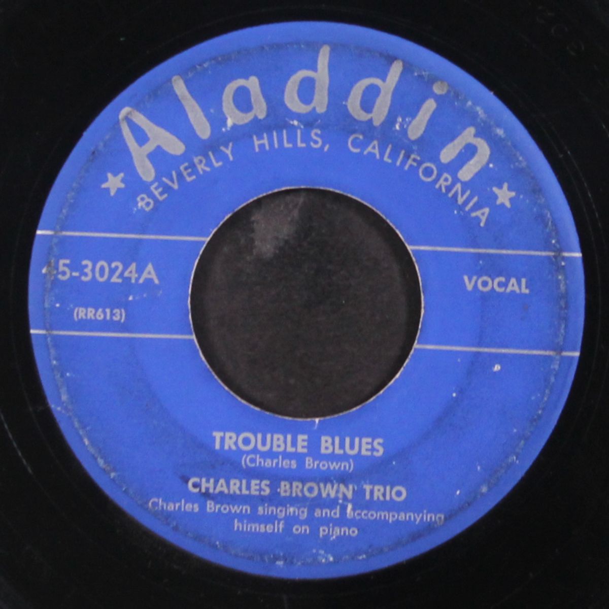 honey keep your mind on me / trouble blues by CHARLES BROWN