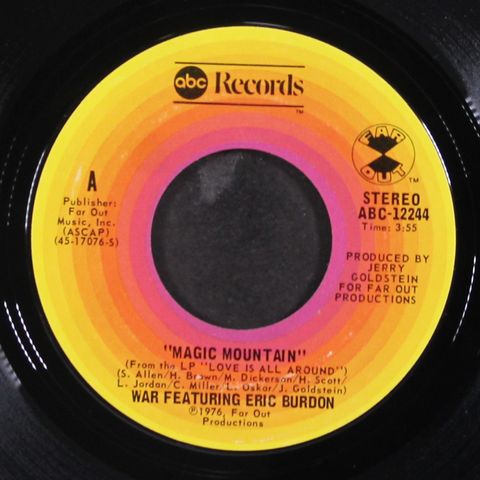 WAR FEATURING ERIC BURDON