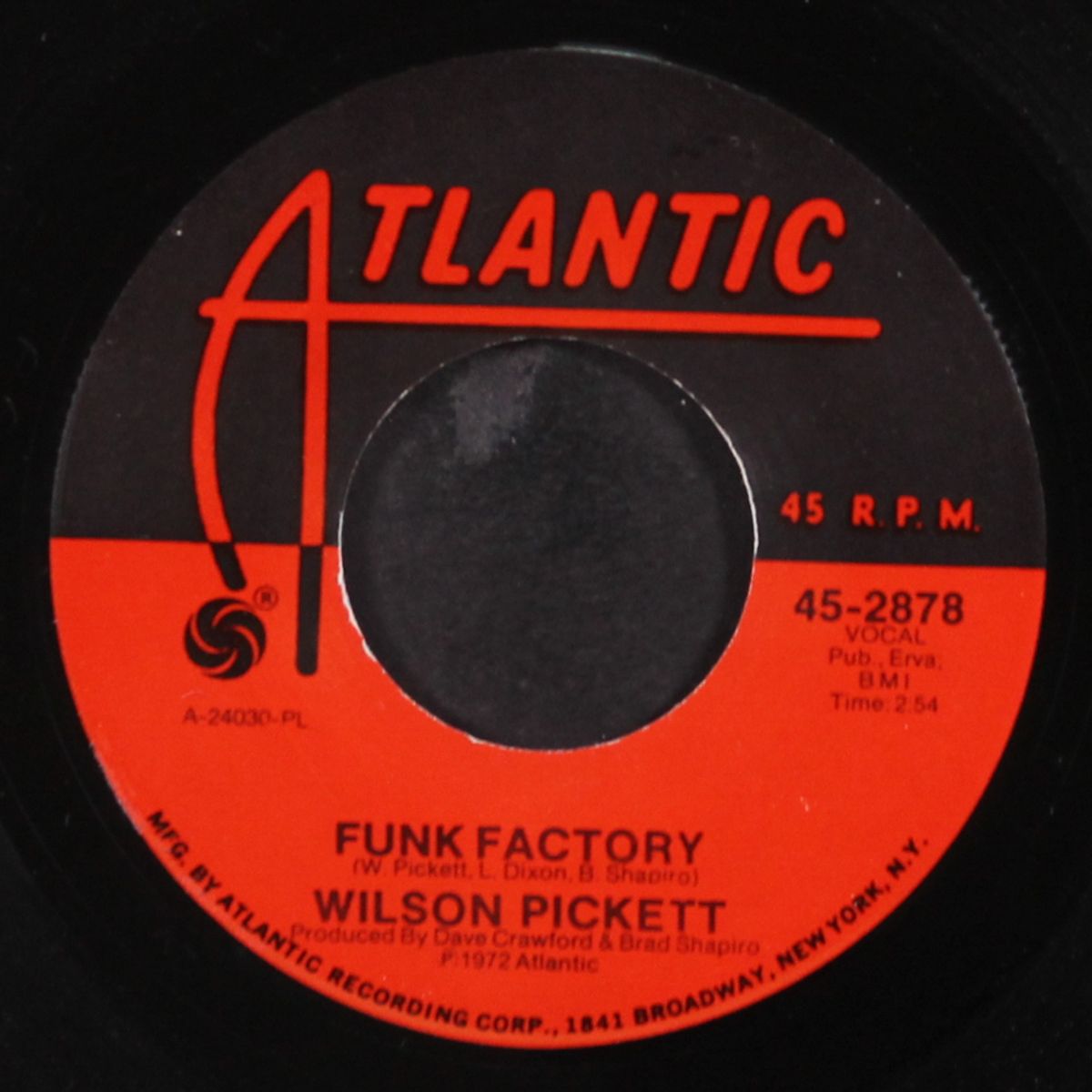 one step away / funk factory by WILSON PICKETT