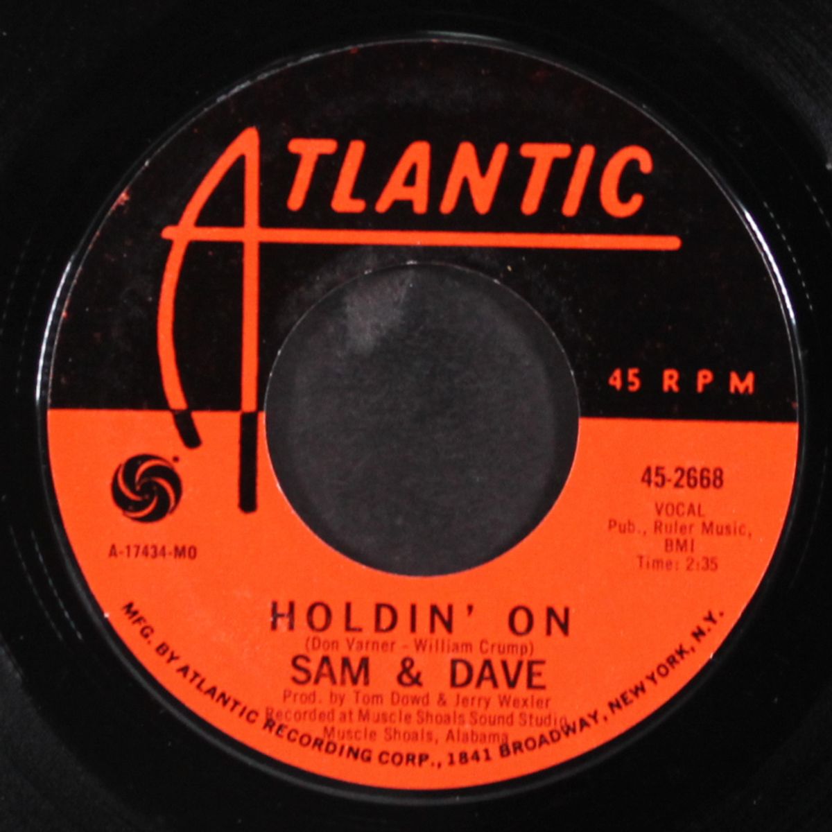 ooh ooh ooh / holdin' on by SAM & DAVE