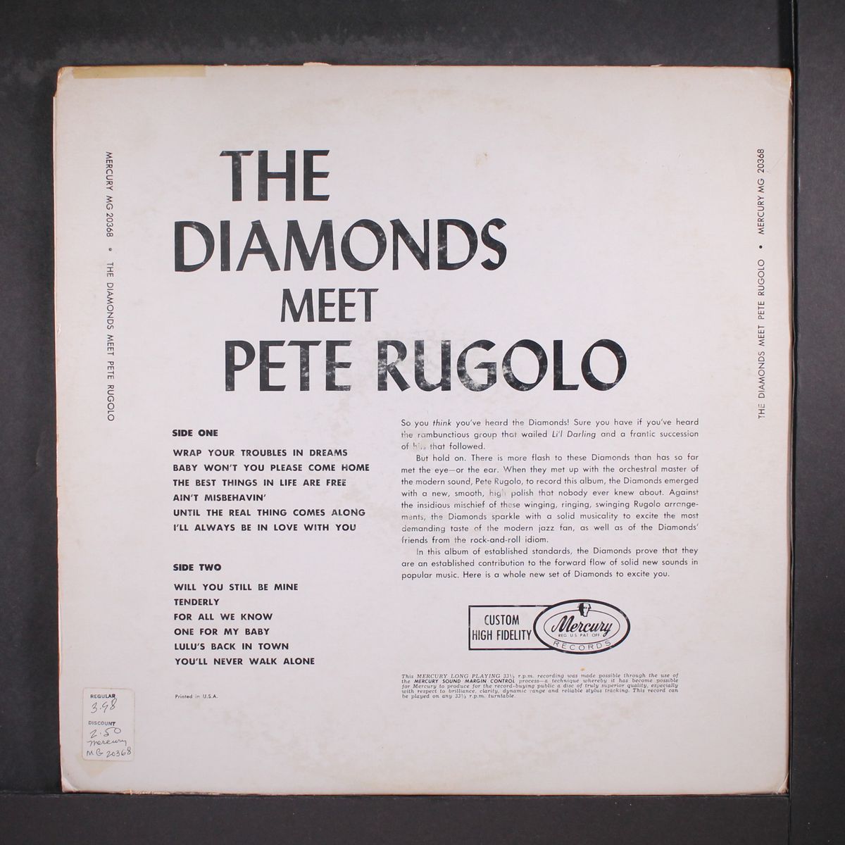 meet pete rugolo by DIAMONDS