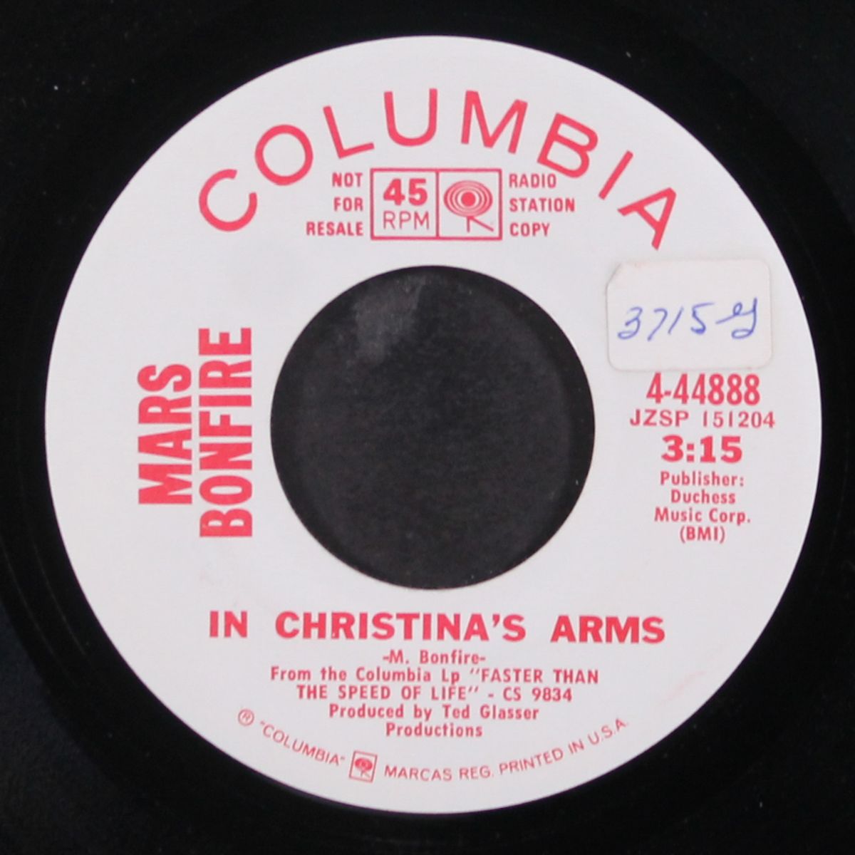 lady moon walker / in christina's arms by MARS BONFIRE