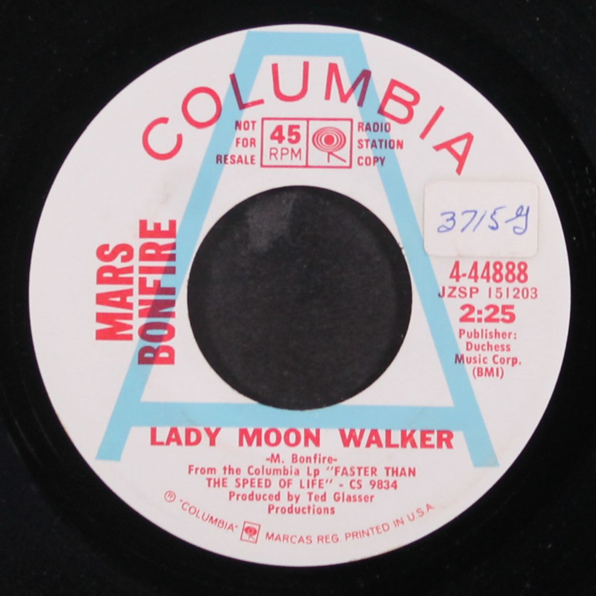 lady moon walker / in christina's arms by MARS BONFIRE