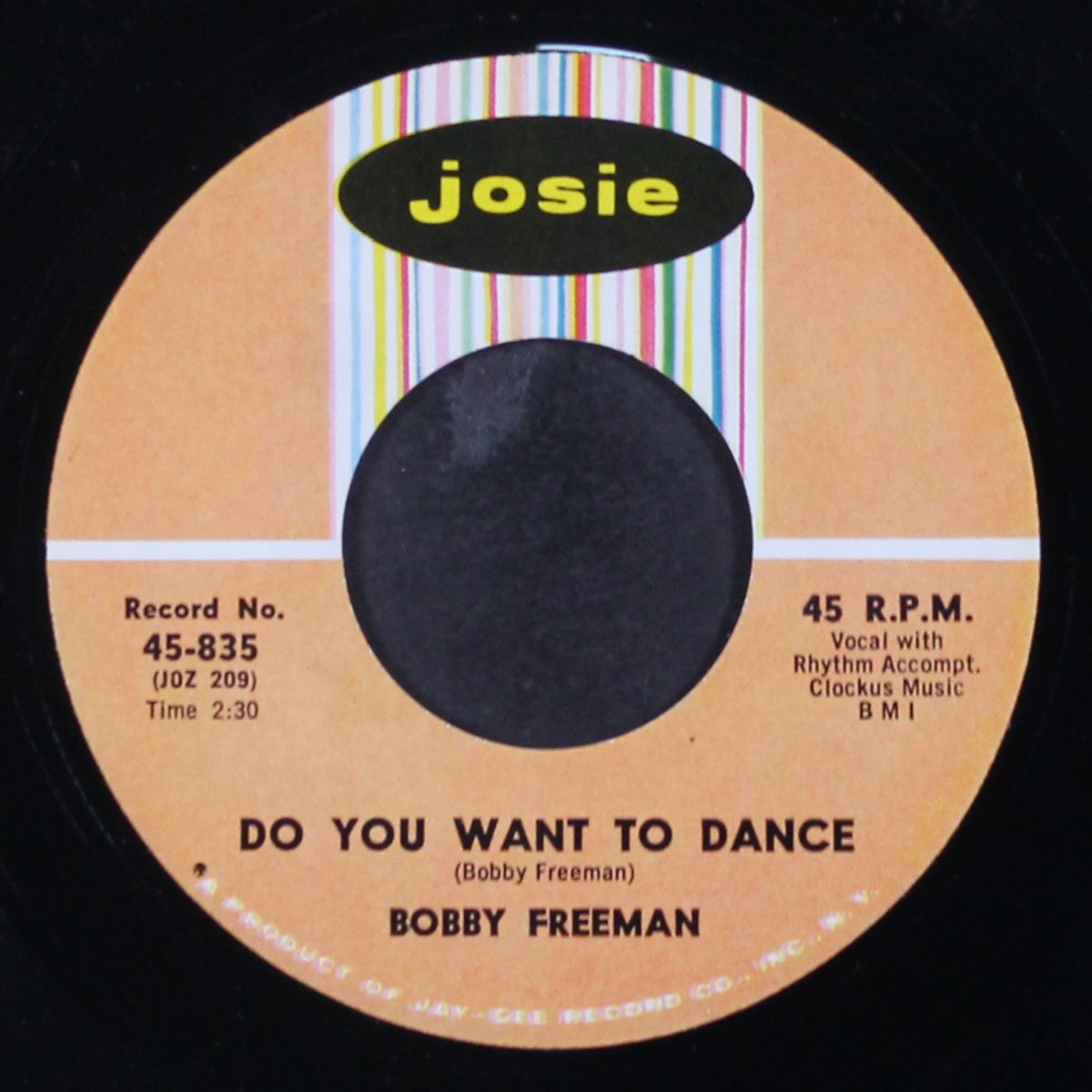 do you want to dance / big fat woman by BOBBY FREEMAN