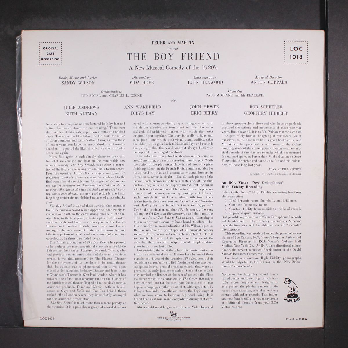 the boy friend by ORIGINAL CAST