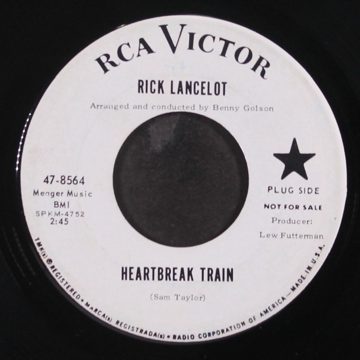 hoo doo man / heartbreak train by RICK LANCELOT