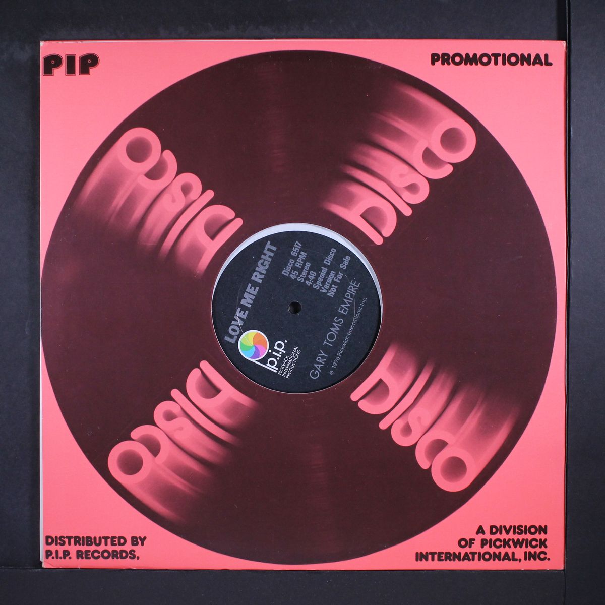love me right / same by GARY TOMS EMPIRE