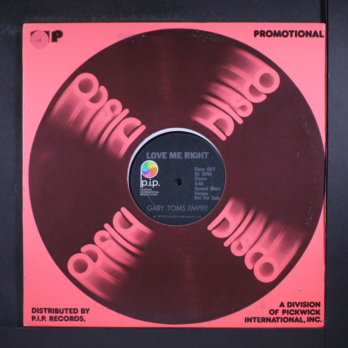 love me right / same by GARY TOMS EMPIRE