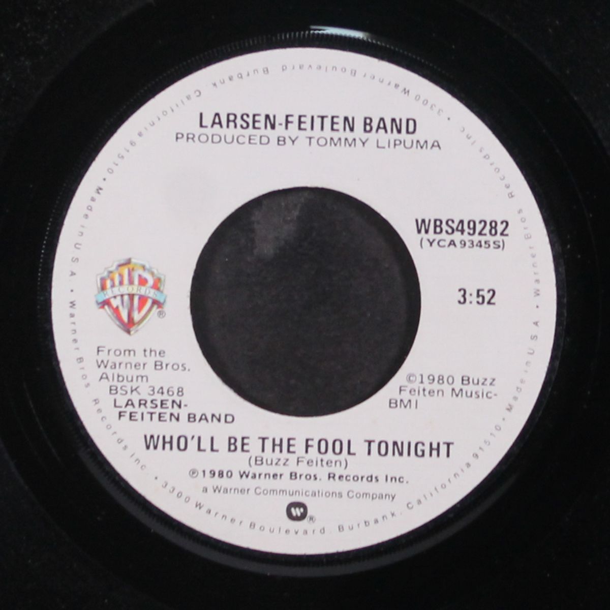 who'll be the fool tonight / mono by LARSEN-FEITEN BAND