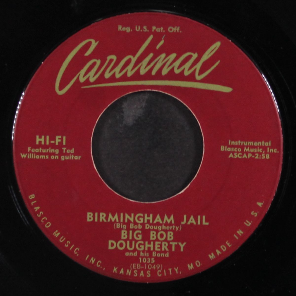 rock me a boogie / birmingham jail by BIG BOB DOUGHERTY