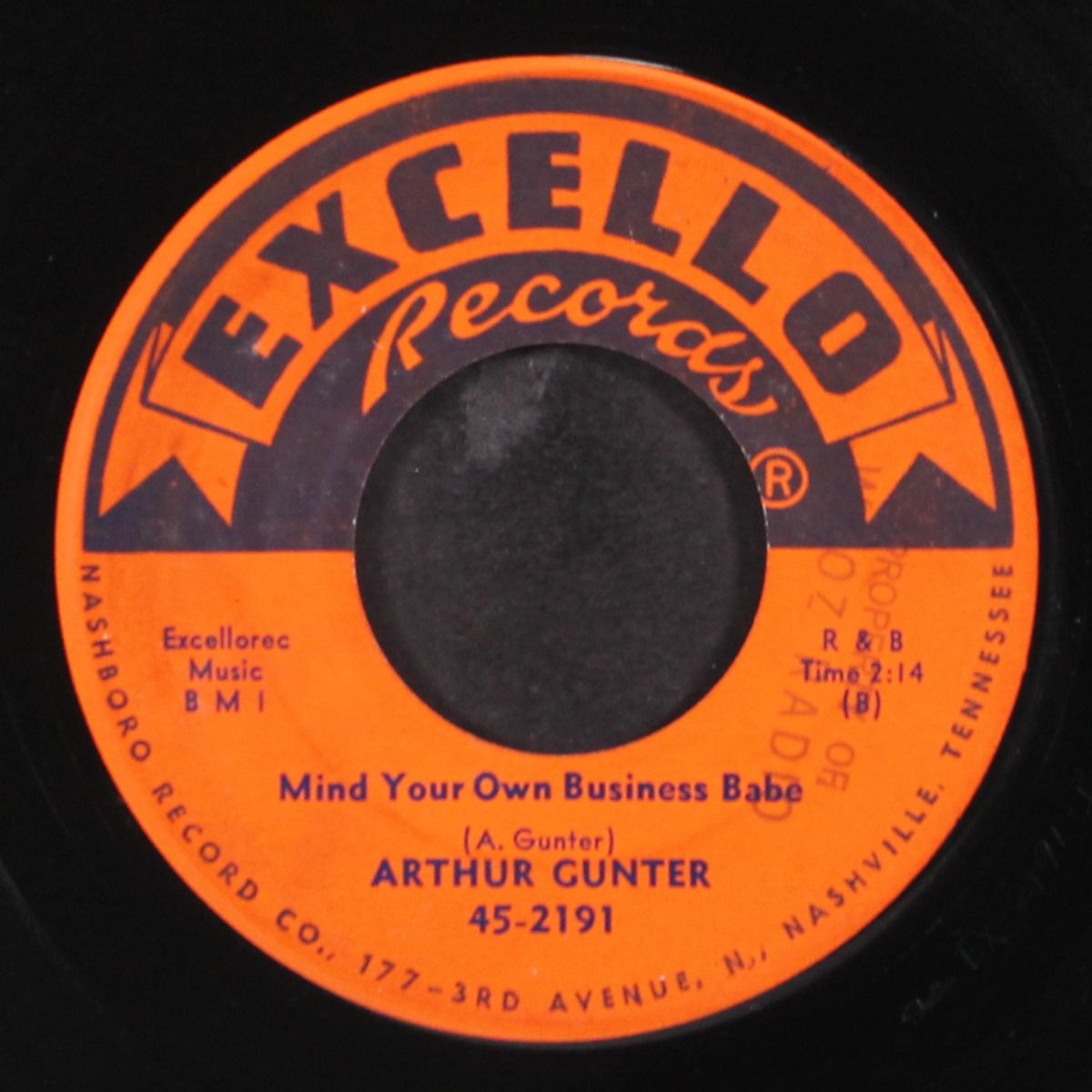 little blue jeans woman / mind your own business babe by ARTHUR GUNTER