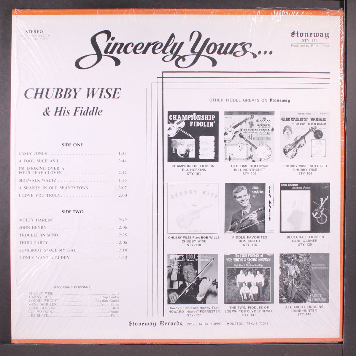 sincerely yours by CHUBBY WISE