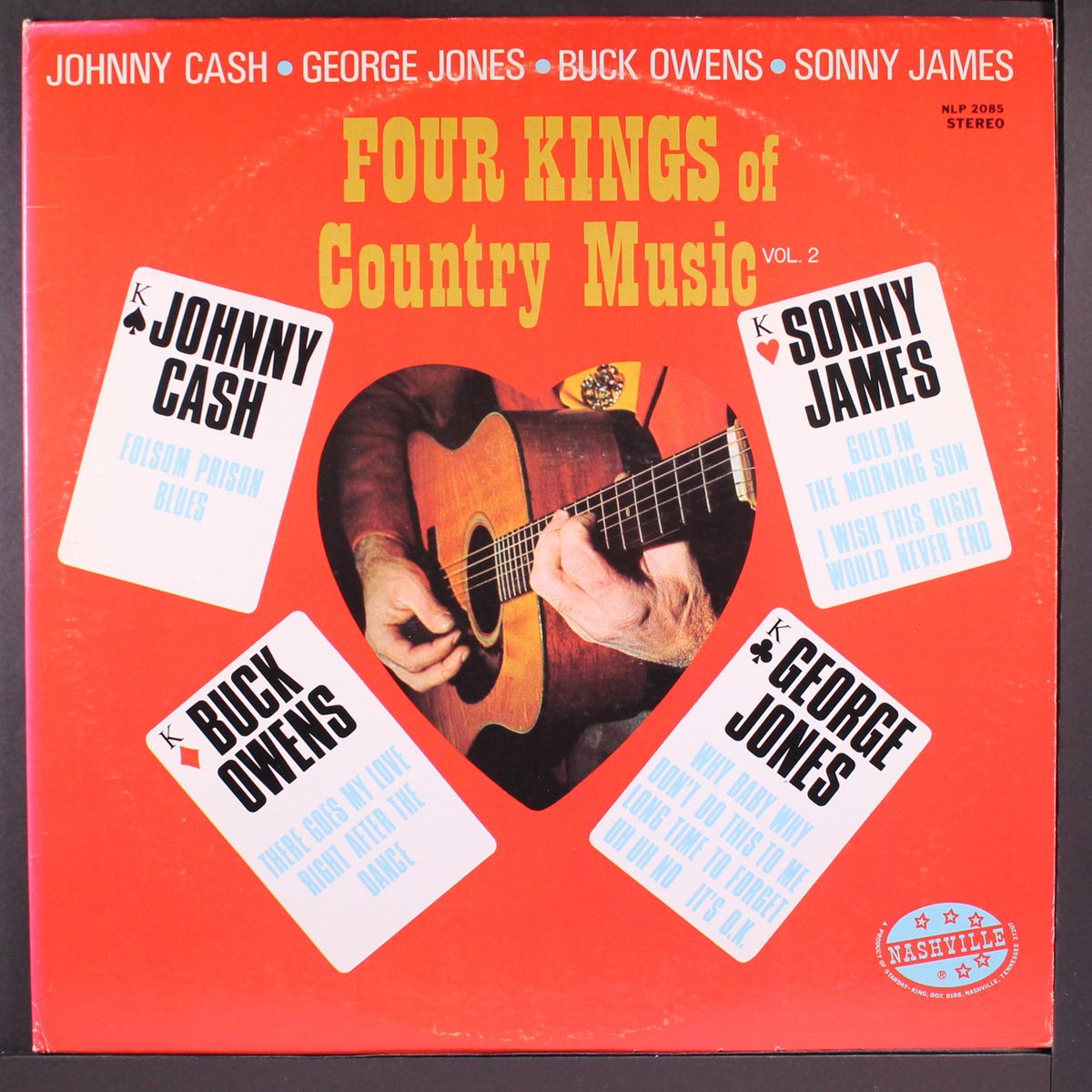 four kings of country music, vol. 2 by JOHNNY CASH, ETC.