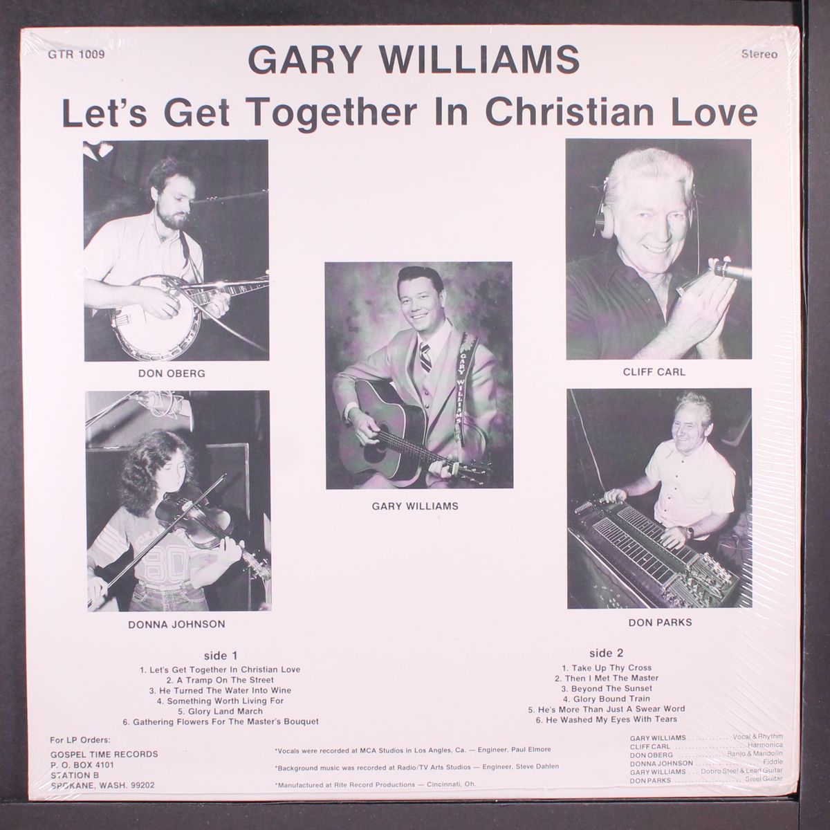 let’s get together in christian love by GARY WILLIAMS