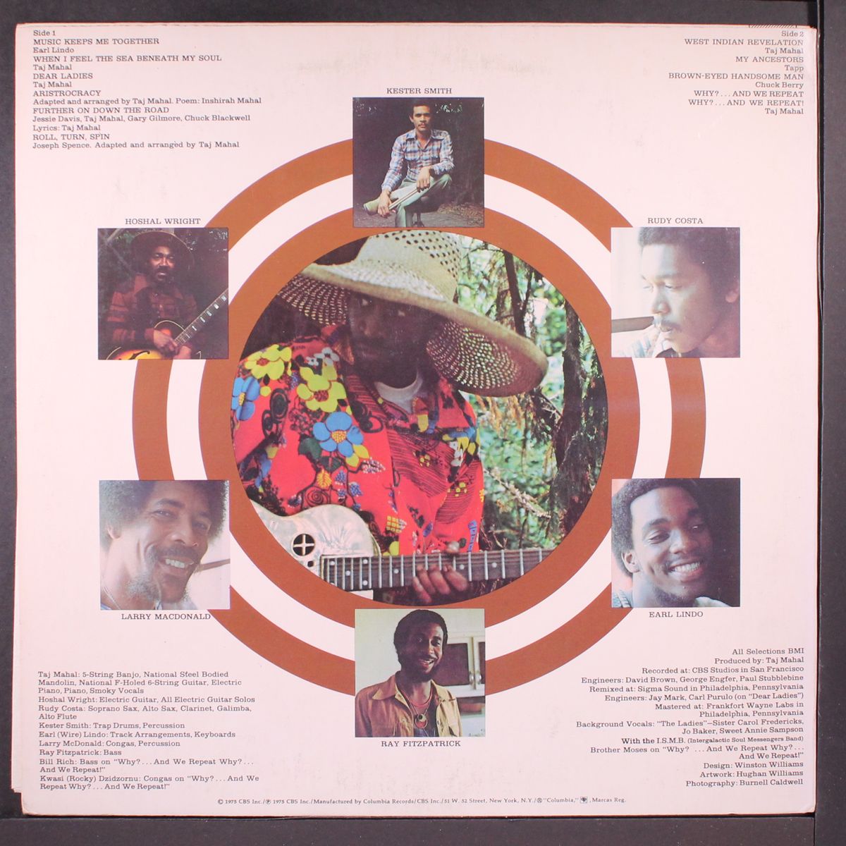 music keeps me together by TAJ MAHAL