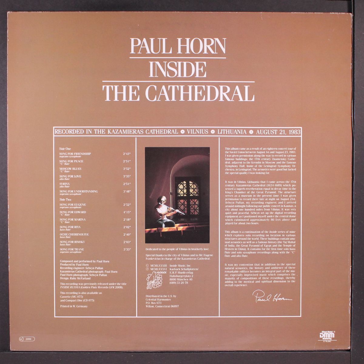 inside the cathedral by PAUL HORN