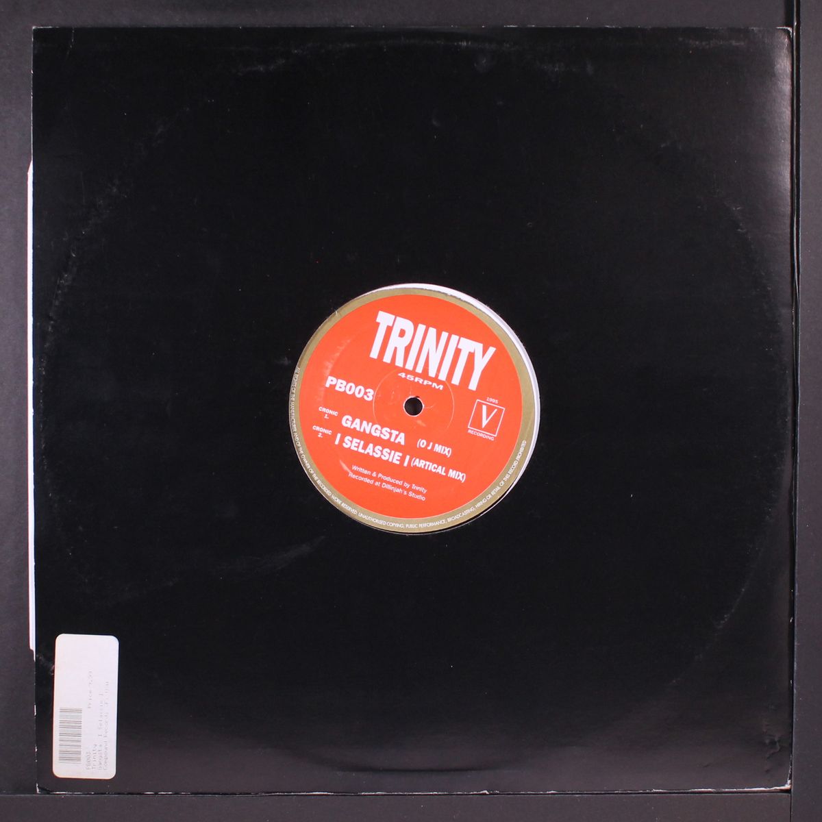 gangsta / i selassie i by TRINITY