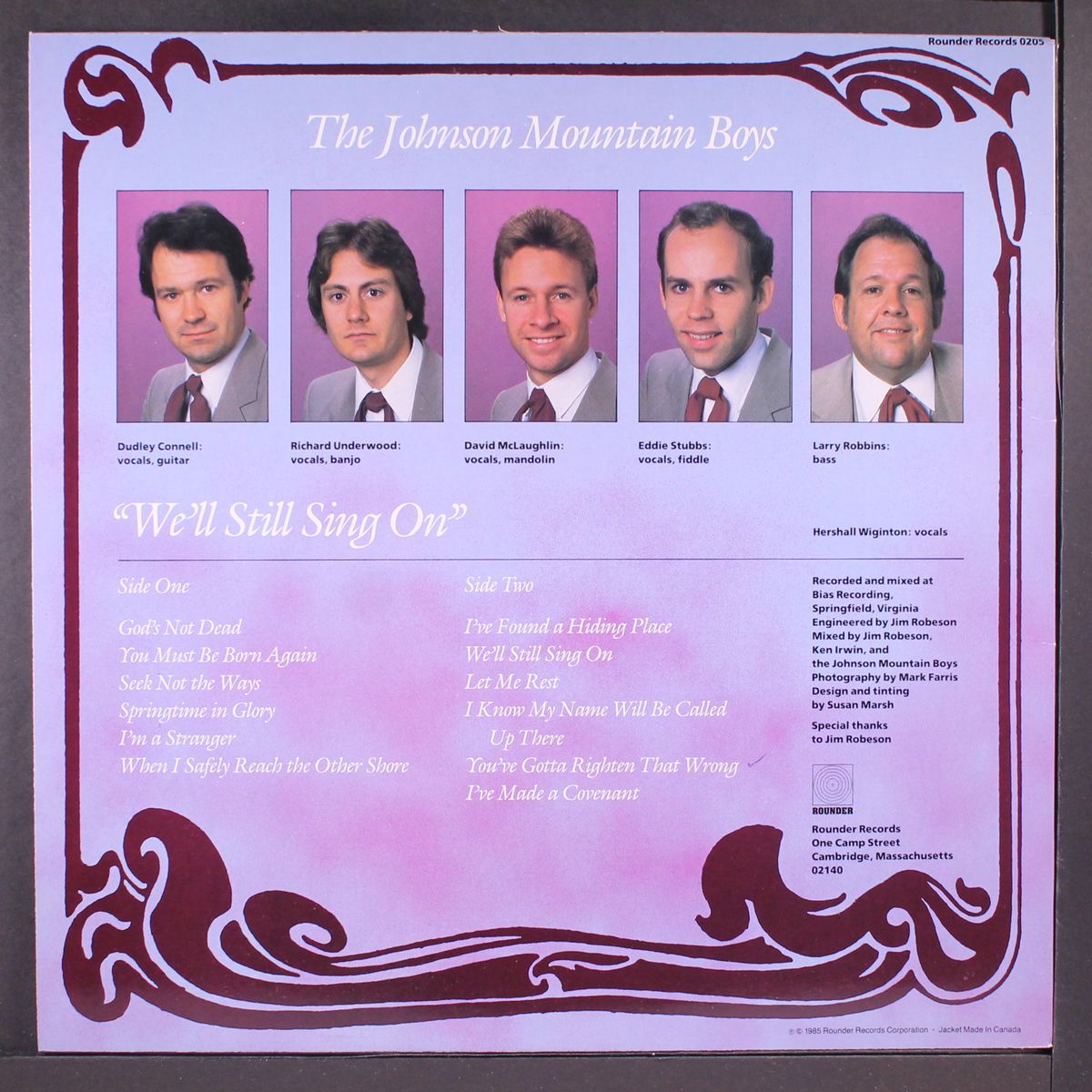 we'll still sing on by JOHNSON MOUNTAIN BOYS