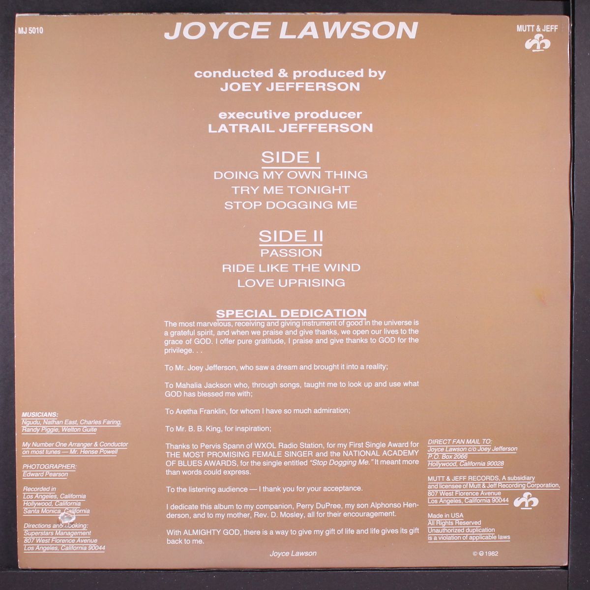 joyce lawson by JOYCE LAWSON