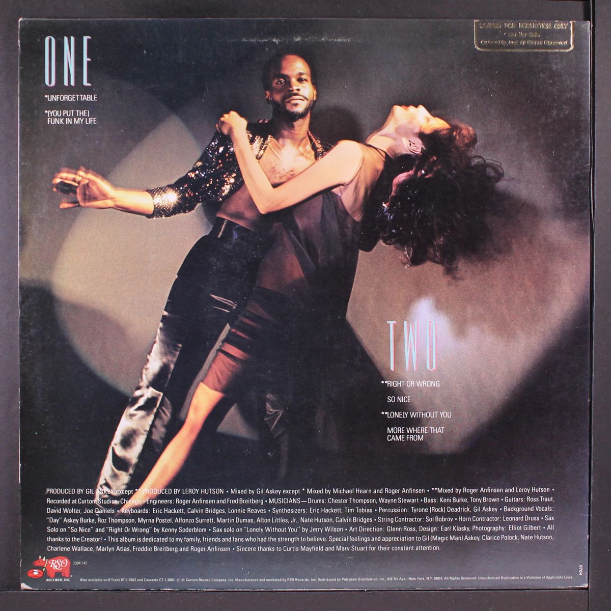 unforgettable by LEROY HUTSON