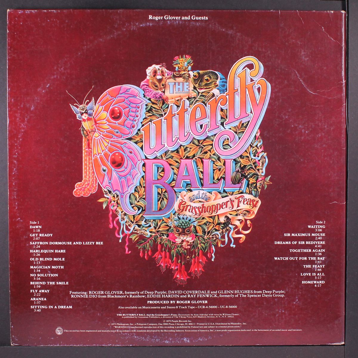 the butterfly ball by ROGER GLOVER & GUESTS