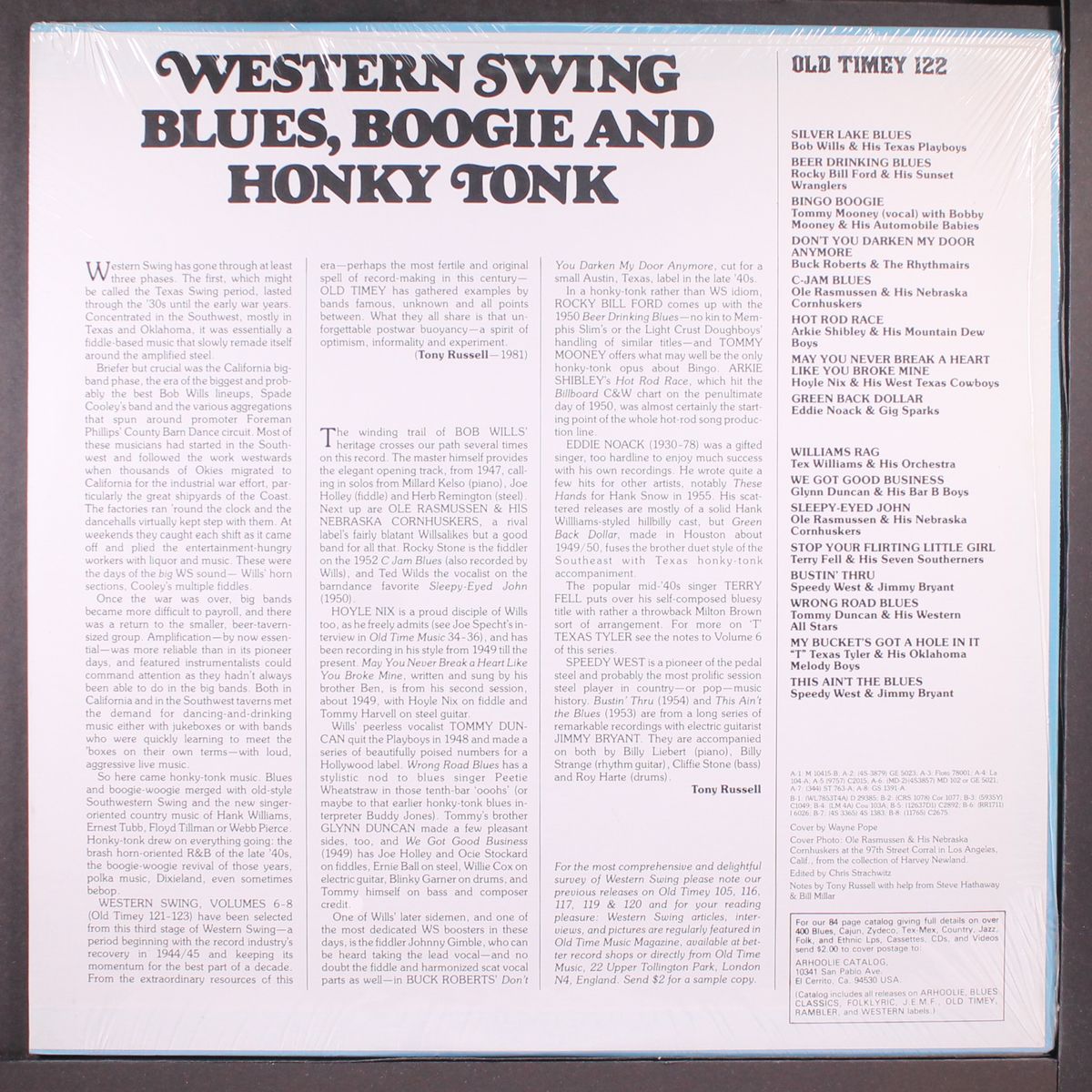 western swing blues, boogie and honky tonk, vol. 7 by VARIOUS