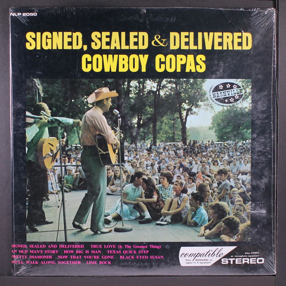signed, sealed & delivered by COWBOY COPAS
