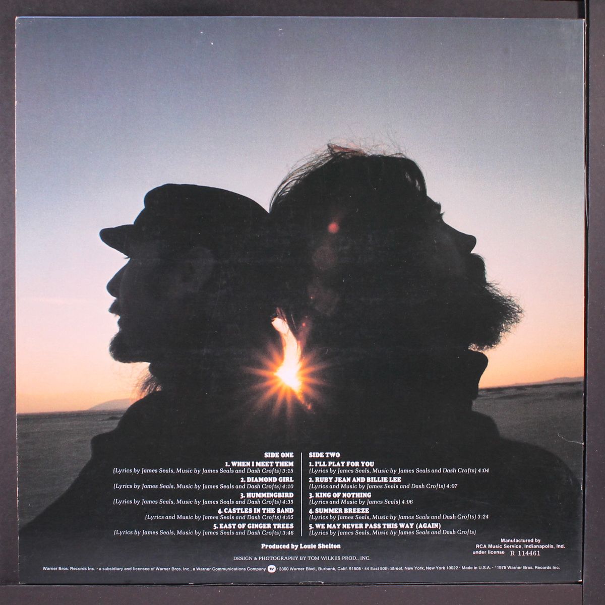 greatest hits by SEALS & CROFTS