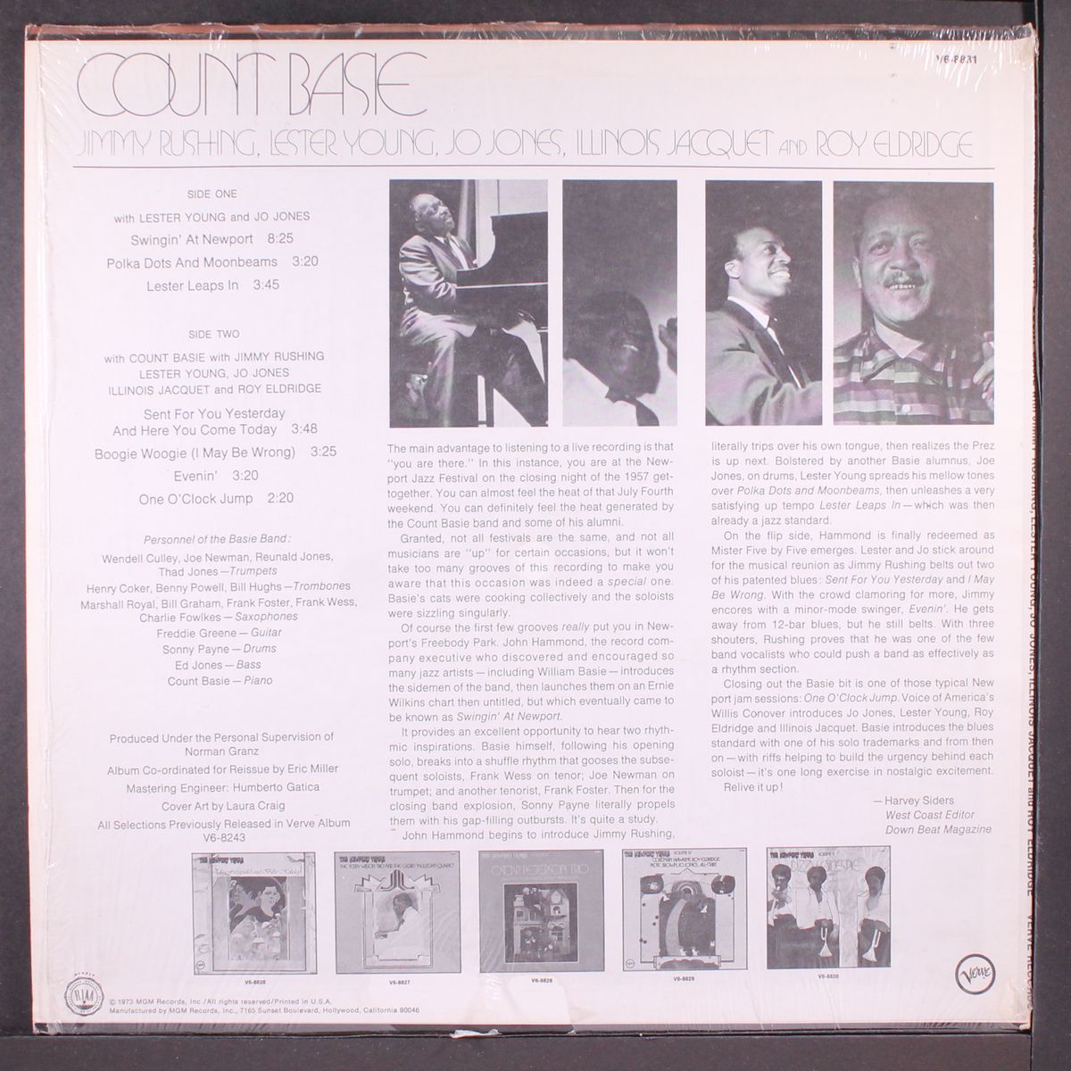 the newport years, vol. 6 by COUNT BASIE