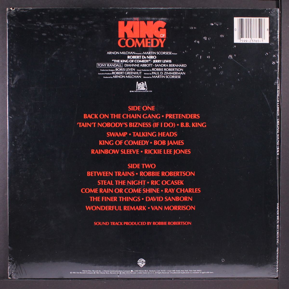 the king of comedy by SOUNDTRACK