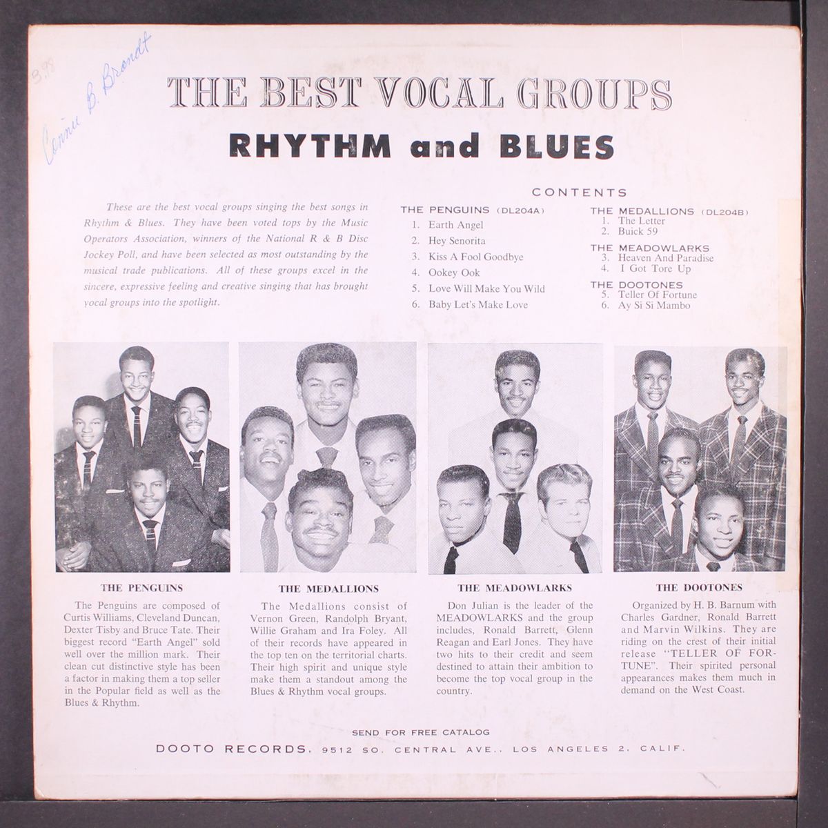 the best vocal groups...rhythm & blues by VARIOUS