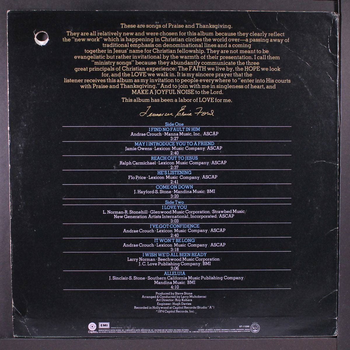 make a joyful noise by TENNESSEE ERNIE FORD
