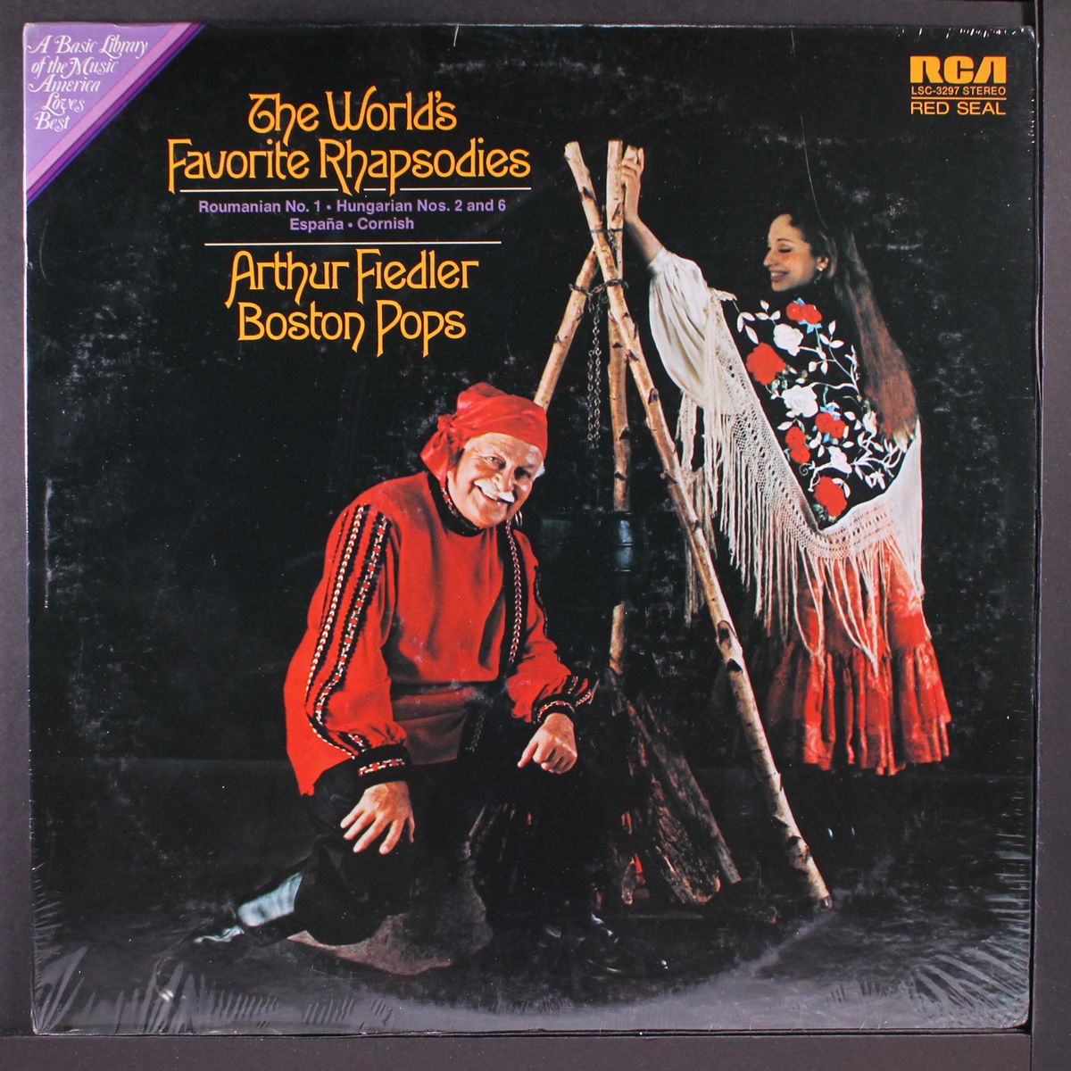 the world's favorite rhapsodies by ARTHUR FIEDLER
