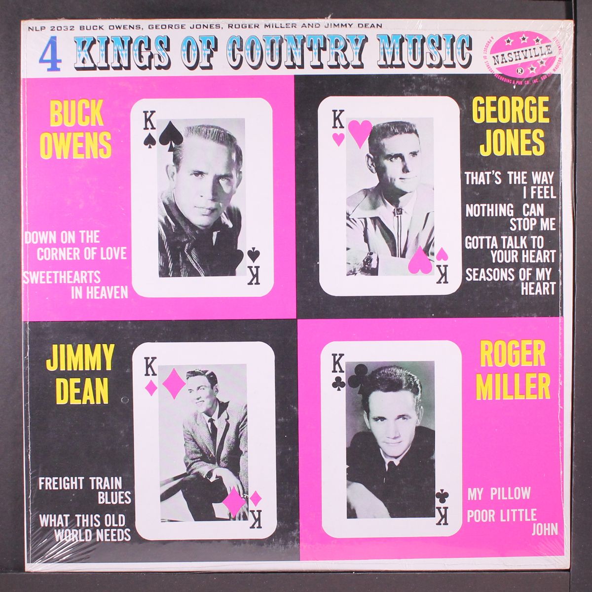 4 kings of country music by VARIOUS