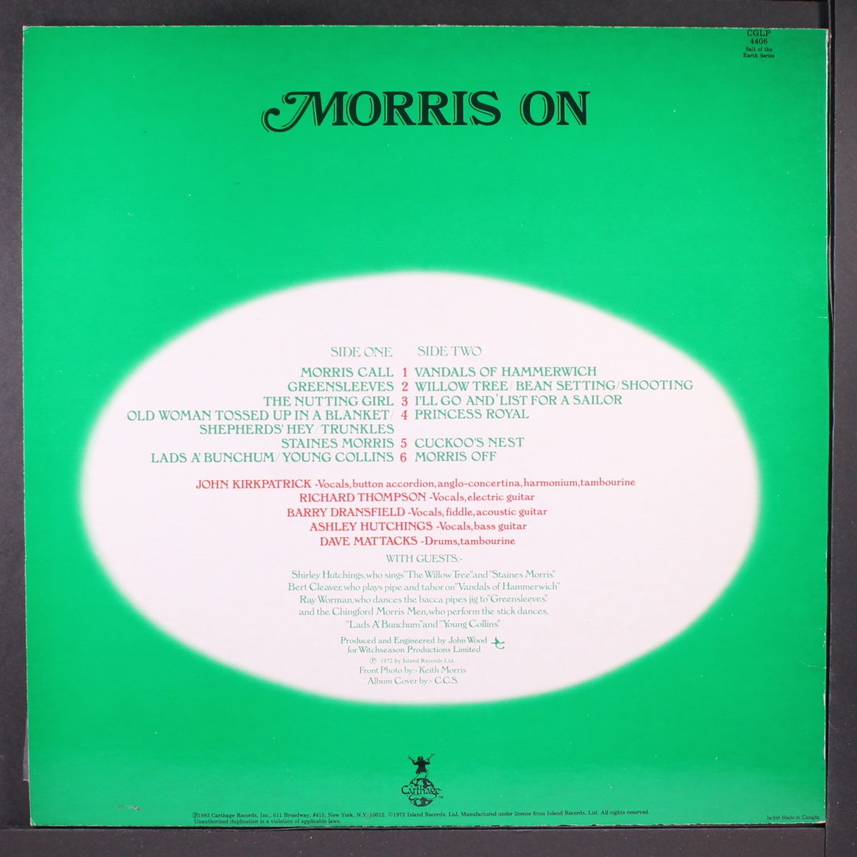morris on by ASHLEY HUTCHINGS & OTHERS