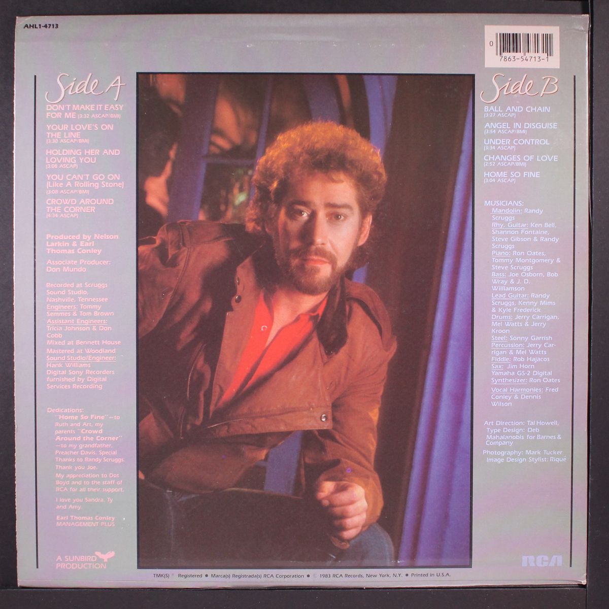 don't make it easy for me by EARL THOMAS CONLEY