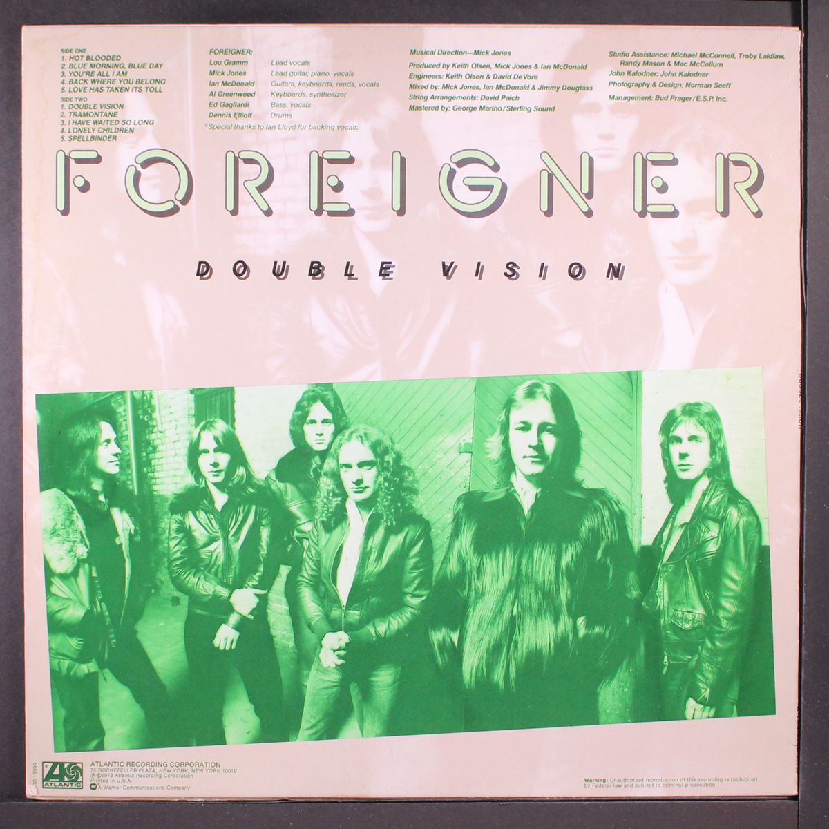 double vision by FOREIGNER