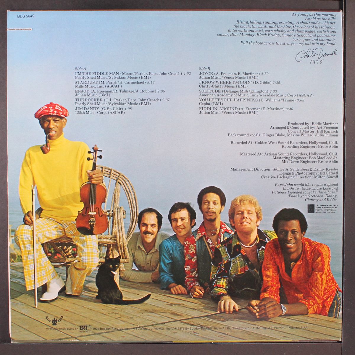 i'm the fiddle man by PAPA JOHN CREACH