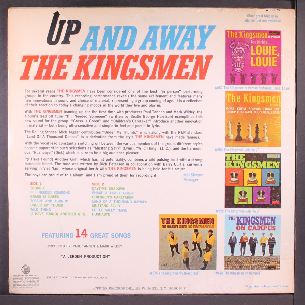 up and away by KINGSMEN