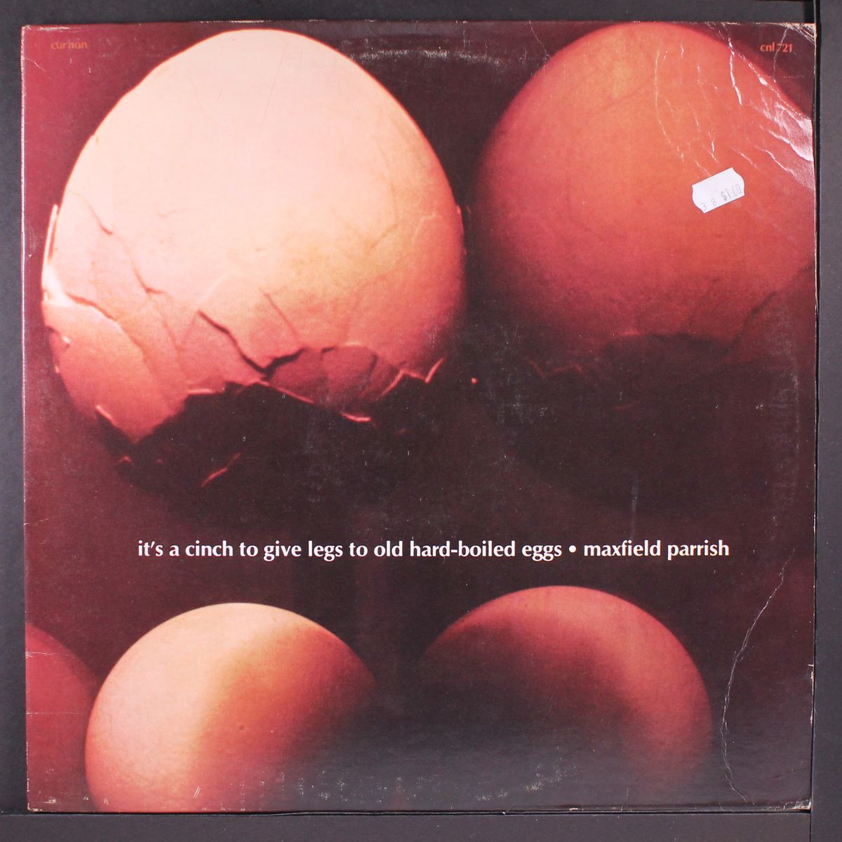it's a cinch to give legs to old hard-boiled eggs by MAXFIELD PARRISH