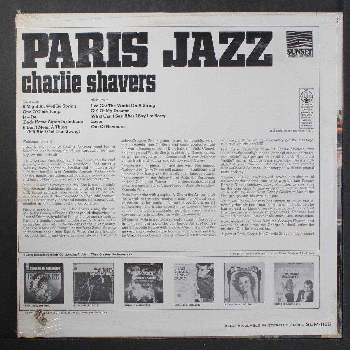 paris jazz by CHARLIE SHAVERS