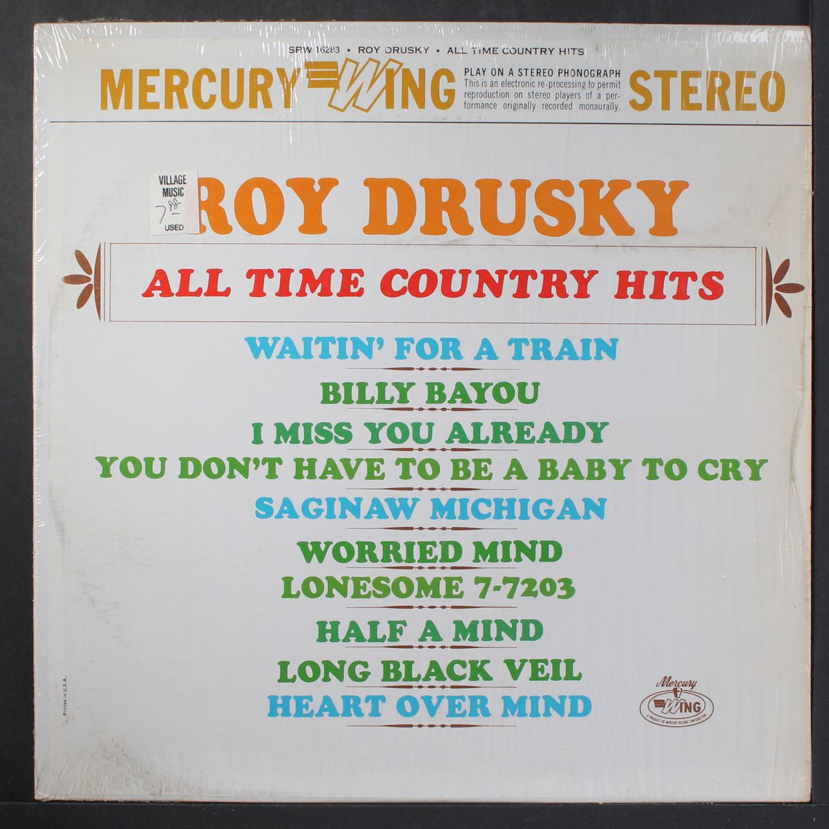 all time country hits by ROY DRUSKY