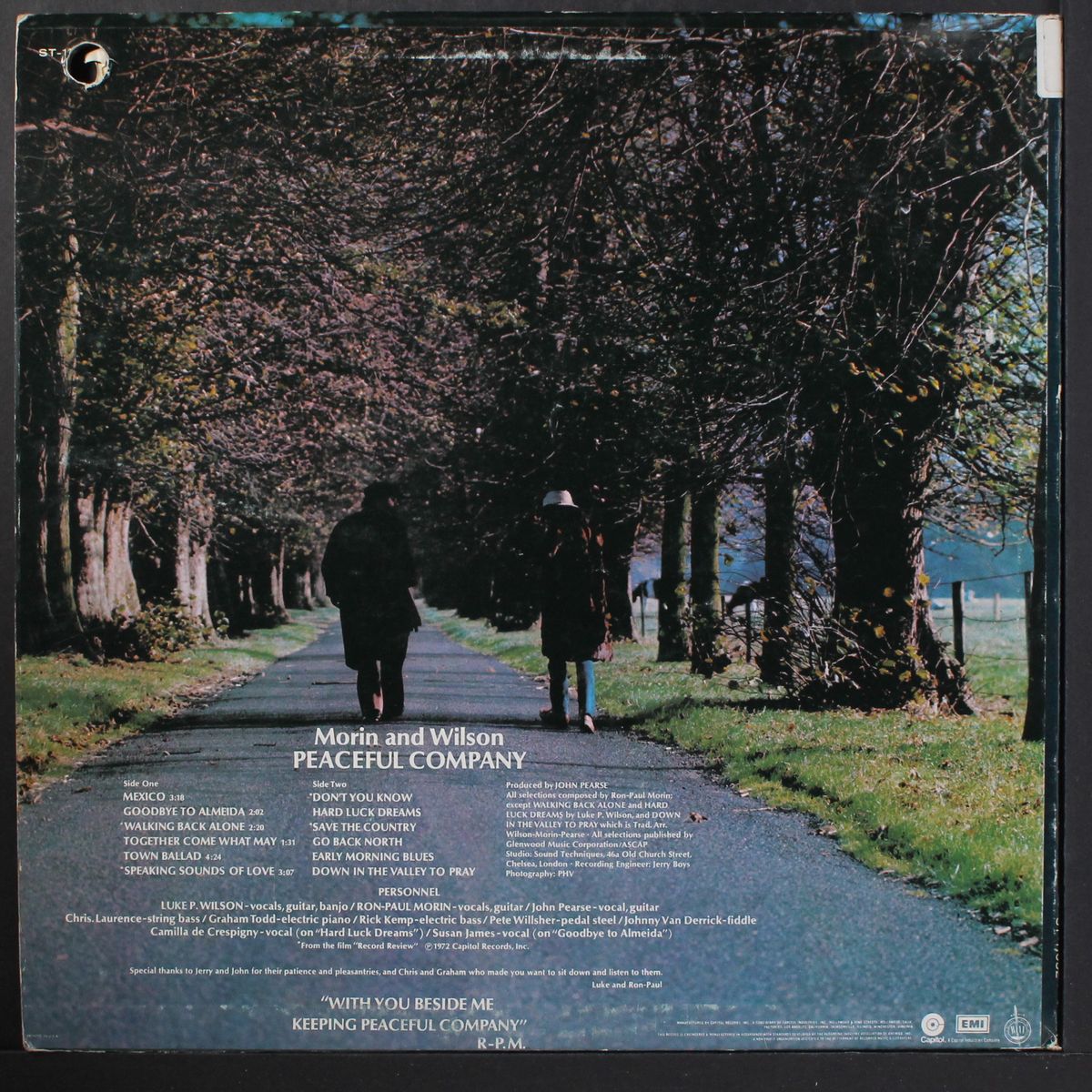 peaceful company by RON PAUL MORIN & LUKE P WILSON
