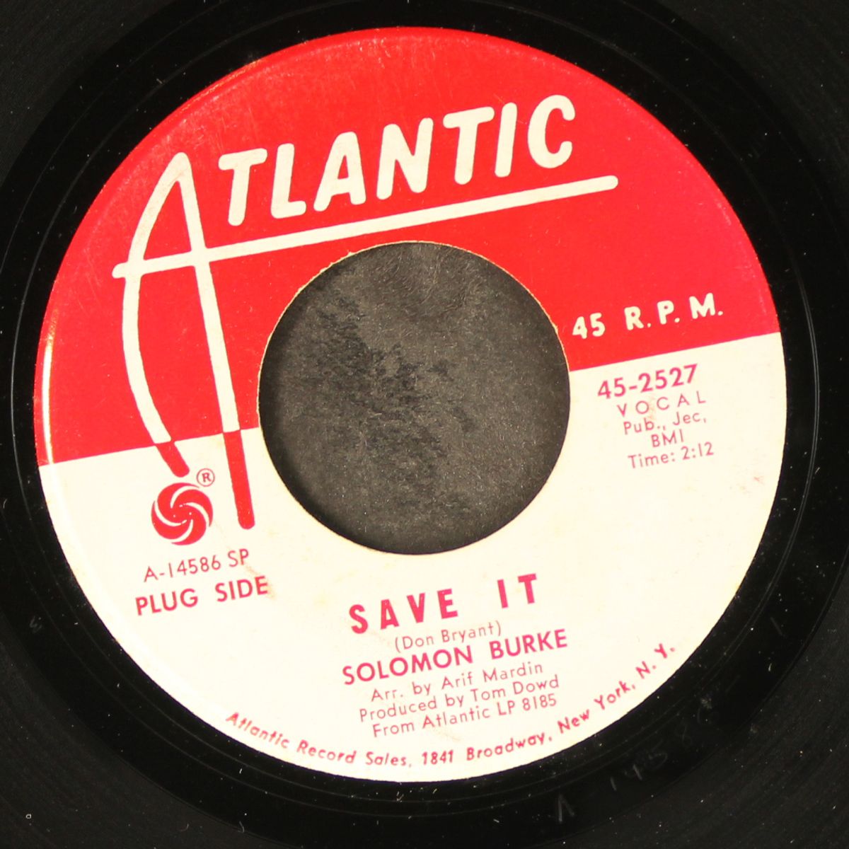 save it / meet me in church by SOLOMON BURKE
