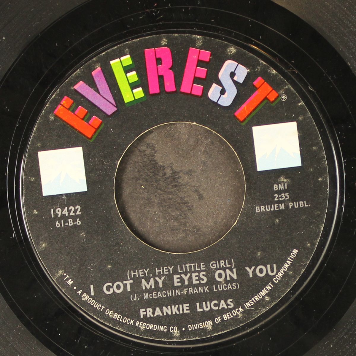 love can be wonderful / i got my eyes on you by FRANKIE LUCAS