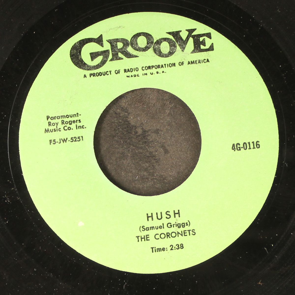 hush / the bible tells me so by CORONETS