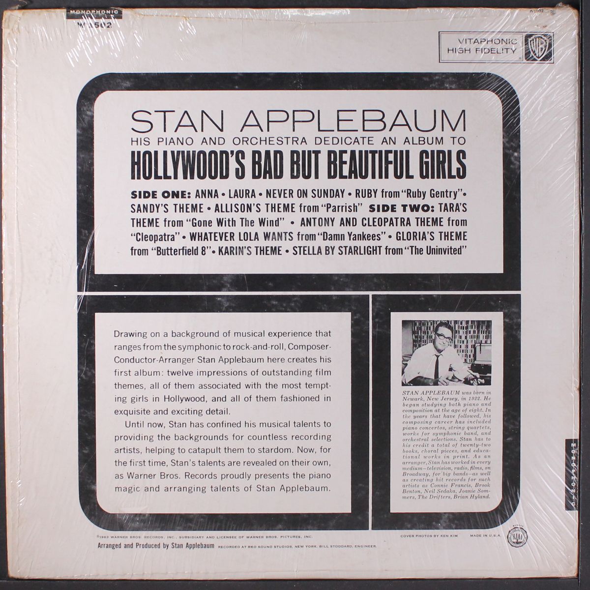 impressions of hollywood's bad but beautiful girls by STAN APPLEBAUM